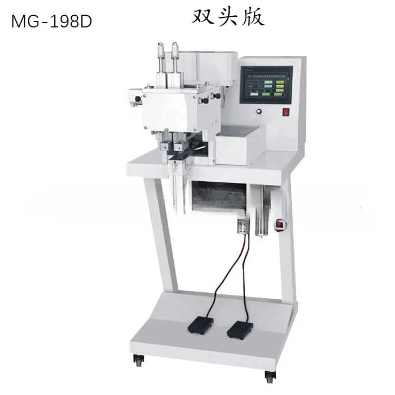 Fully automatic multi-function single-head double-head pneumatic high-speed bead machine clothing shoe nail buckle machine