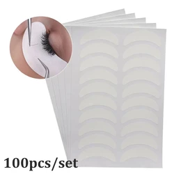 100p/set New Paper Patches Eyelash Under Eye Pads Lash Grafting Eyelash Extension Eye Tips Sticker Wraps Make Up Tools Wholesale