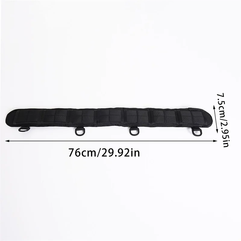 A Tactical Nylon Waist Strap, Compatible with a Belt, Suitable for Outdoor Training and Sports.