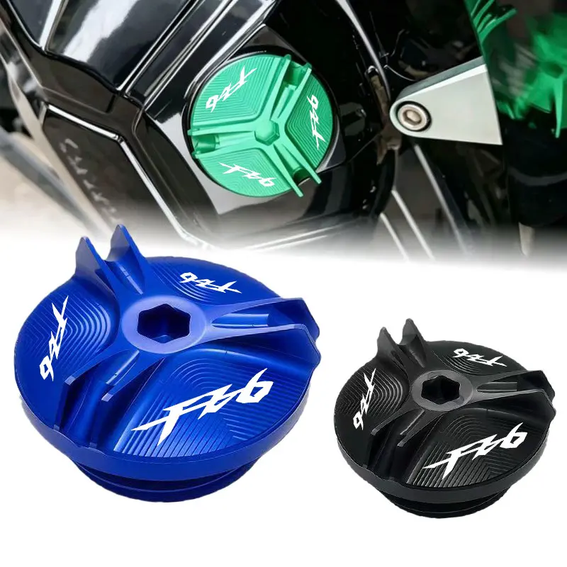 Motorcycle Engine Oil Cap Bolts Fuel Filler For Yamaha FZ6 FZ-6 FZ 6 6N FZ-6N S2 FZ-6N FZ Cap Protection Accessories