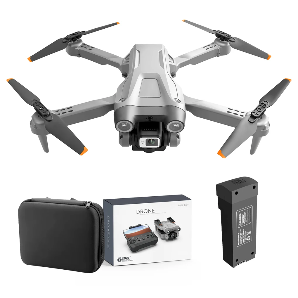 Mini Drone Aerial Photography Folding Design 480P with Camera Wireless Quadcopter LED Light Phone Connection Toy Plane