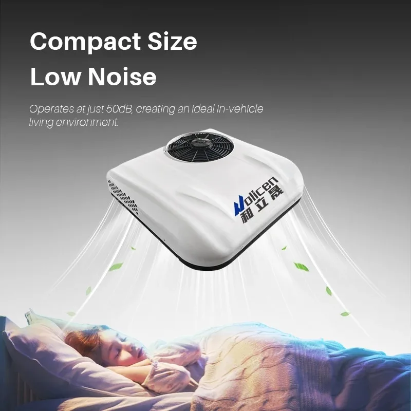 Top Other 12v 24v RV Roof Top Car Air Conditioner 12 Volt Auto Parking AC for Truck Parking for Cars and Trucks