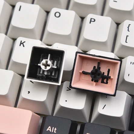 Olivia GMK Clone Keycaps PBT Double Shot Cherry Profile Keycap per MX Switch tastiera meccanica rosa chiave bianca Cpas personalizzato fai da te