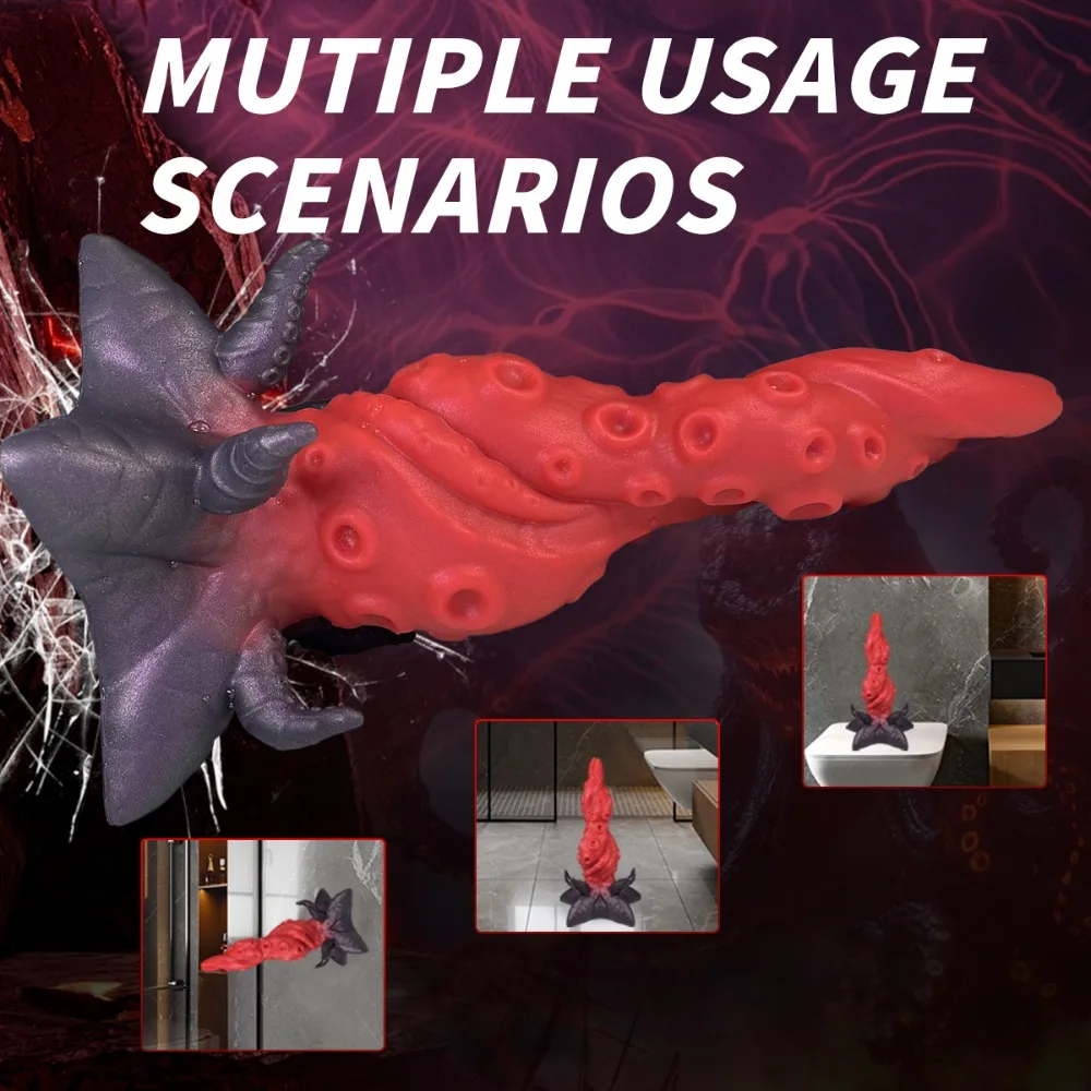 ألعاب جنسية للجنسين، سدادة شرجية من السيليكون الناعم، موسع شرجي، شكل نجم البحر، سدادة مؤخرة، منتجات للبالغين،