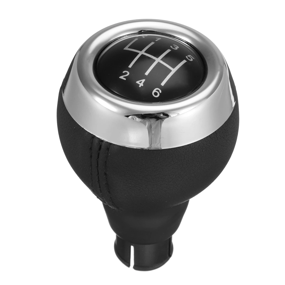 For Mini Cooper R55 R56 R57 R58 R59 R60 R61 F54 F55 F56 F57 6 Speed Gear Shift Knob Stick Shifter Lever PU Leather + Plastic