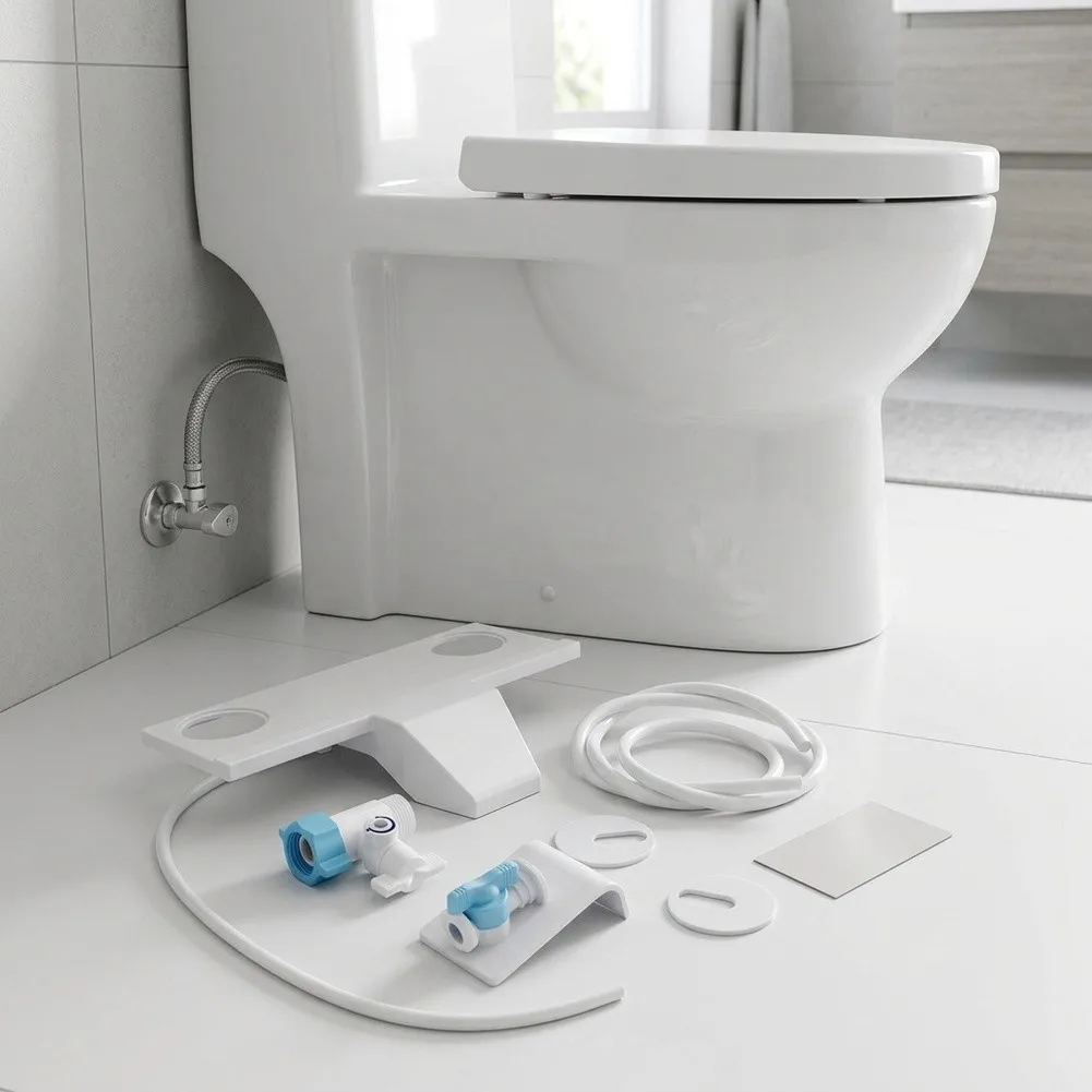 Bidet Attachment for Toilet with for Fresh Water Spray System Non-Electric Design for Improved Personal and Comfort