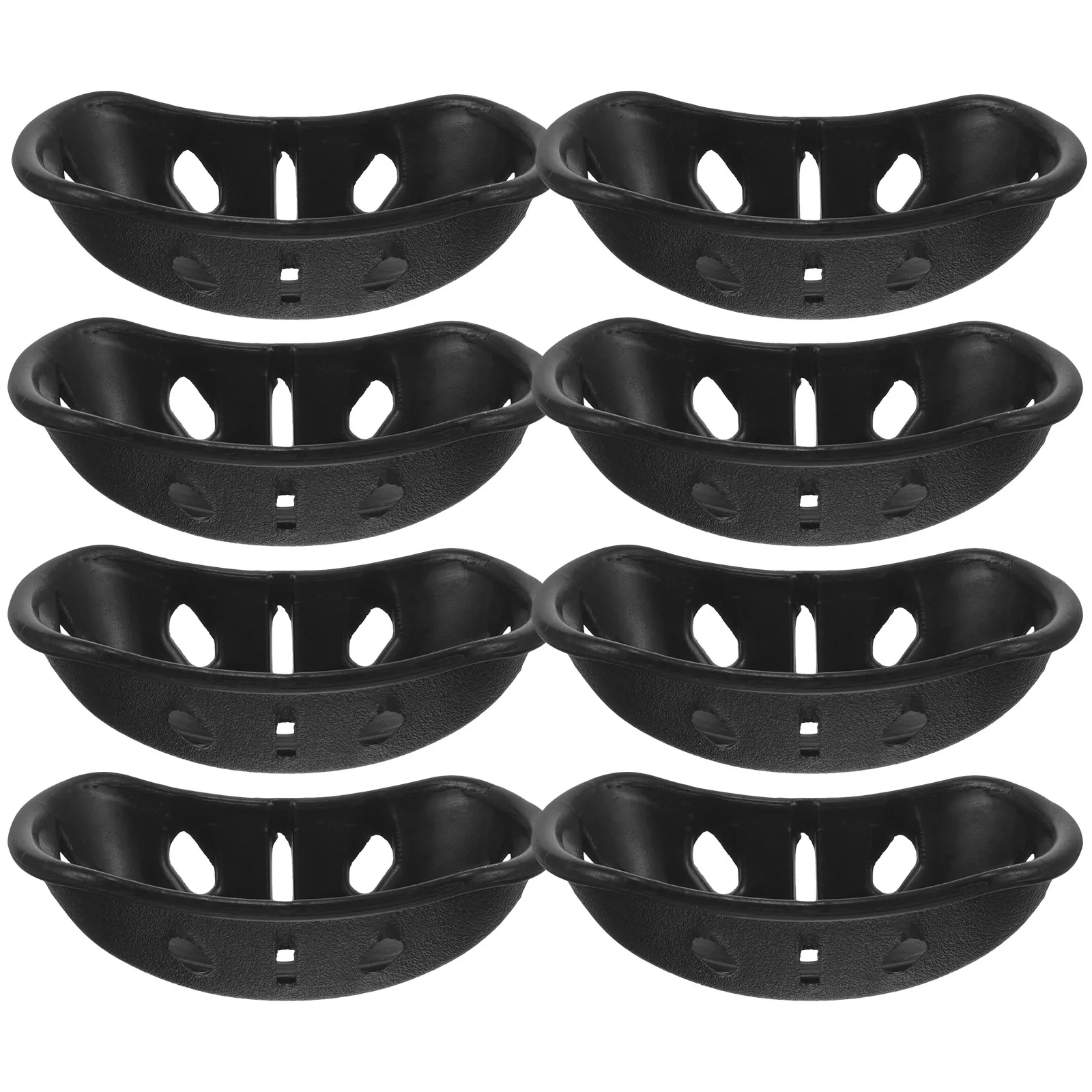 8 Pcs Protective Plastic Protective Chin Pad Chain Pad Removable Adjustable Replacement Safety Supplies