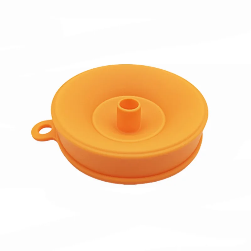 Großer Silikon-Trichter 11cm Weithals-Geltrichter Faltbarer Einfülltrichter für Küche, Dosen, Flaschen, Wein, Gewürze, Auto-Motoröl – Detail 10
