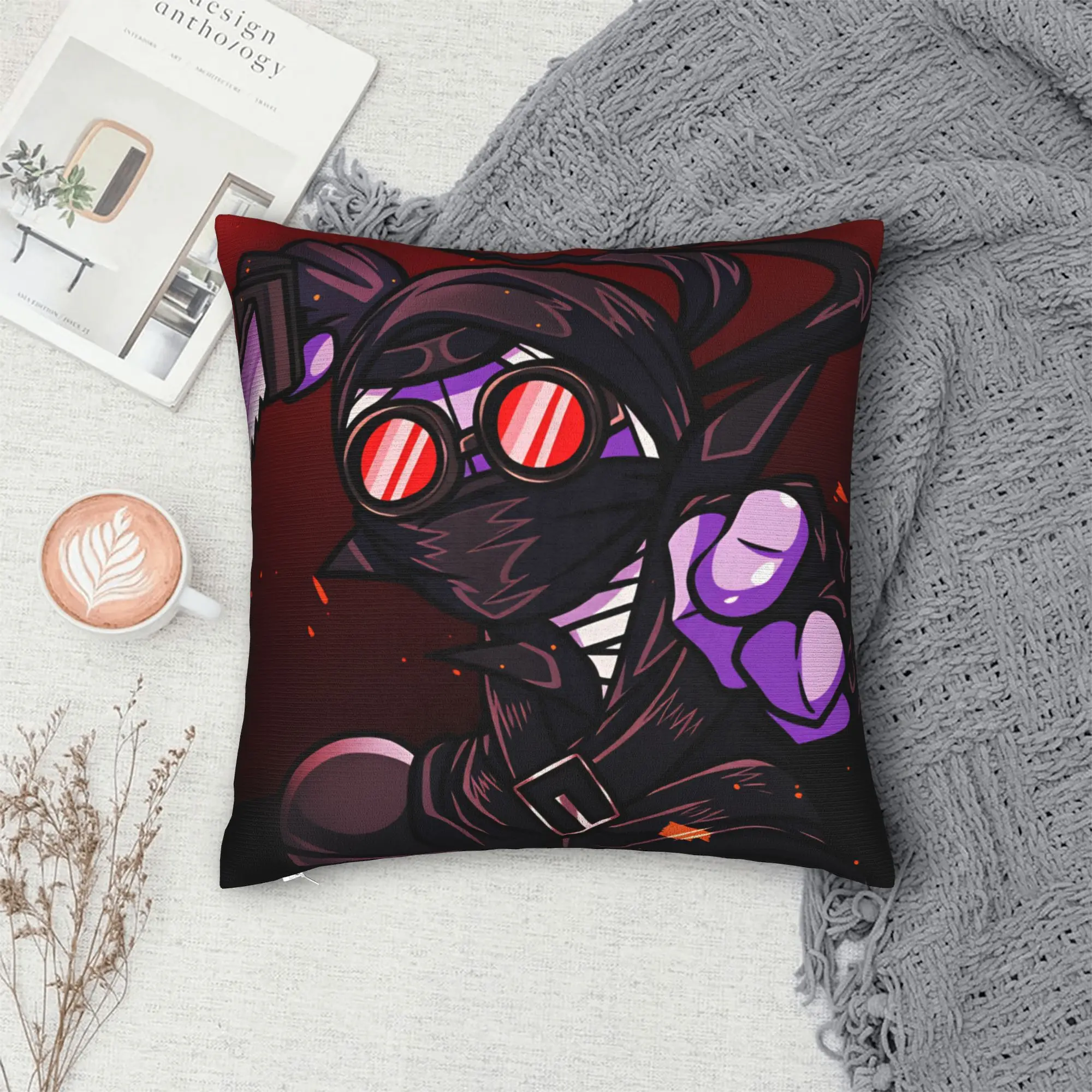 MADNESS COMBAT Pillow Case  Kawaii Pillow Cover Soft Pillowcases For Living Room Bed Chair
