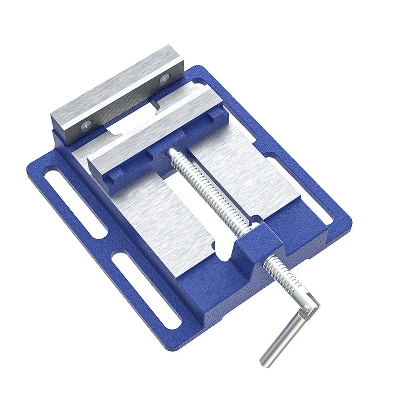 Cast Iron Drill Press Vise, 2.5 Inch / 3 Inch, Table CNC Vise Small Bench Clamp for Milling Drilling Machine Woodworking