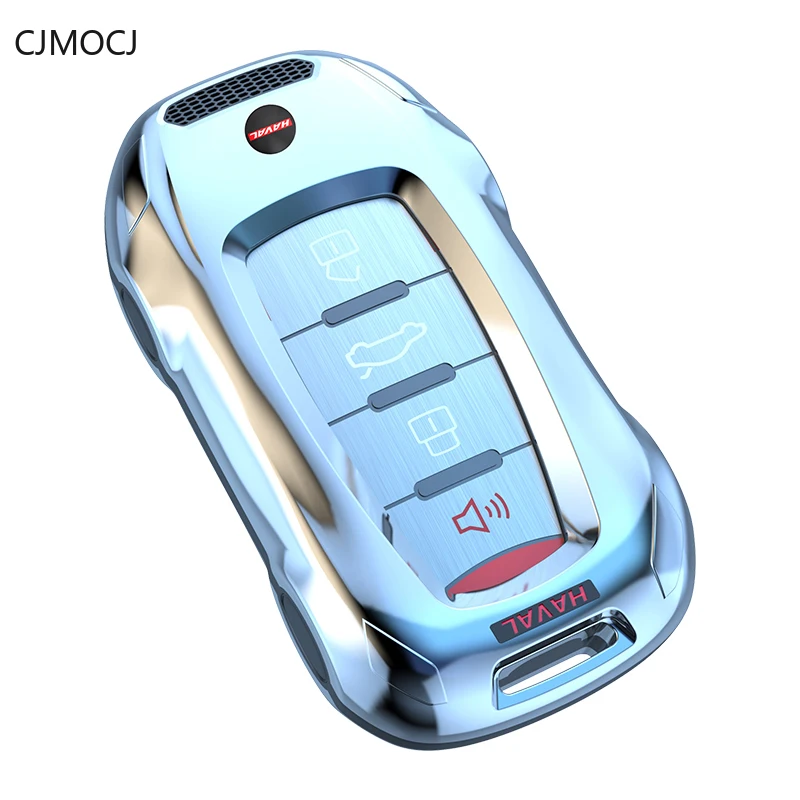 

Premium Zinc Alloy Key Cover Case for Haval Big Dog/H6 - Protective Key Fob Shell Keybag Keychain