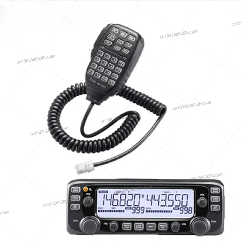 Radio Móvil IC-2730E de doble banda UHF,  400-470MHz, accesorios de intercomunicación para coche, micrófono de mano o Panel