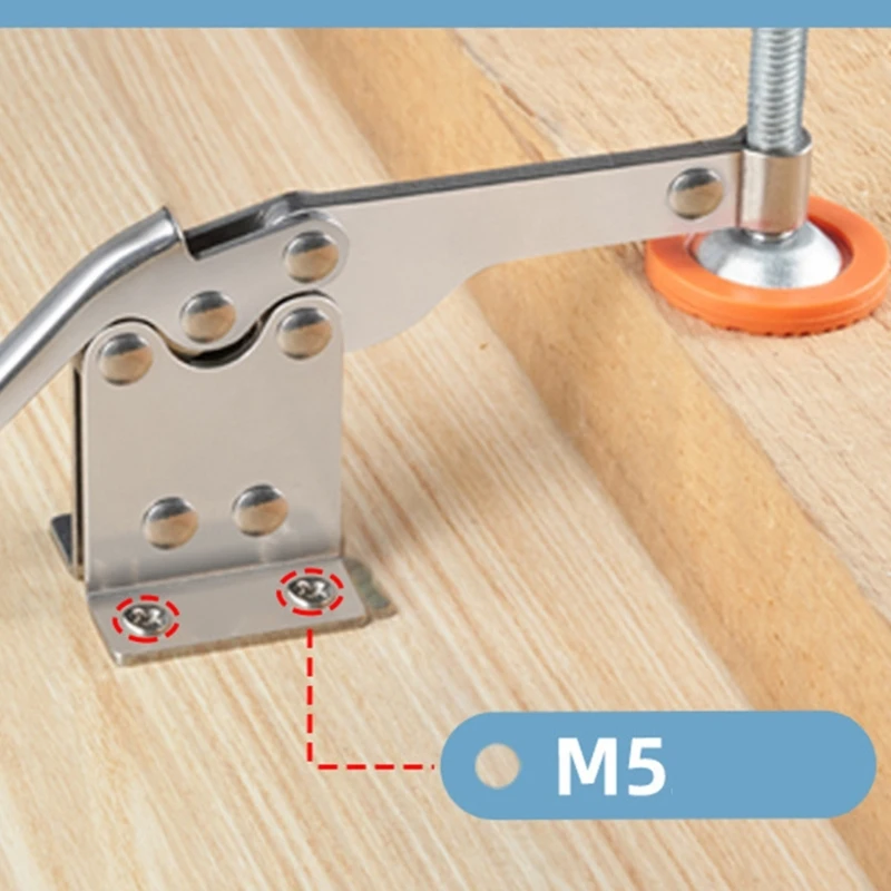 Quick Clamps Stainless Steel Fixed Clamps Push Table Manual Press Woodworking