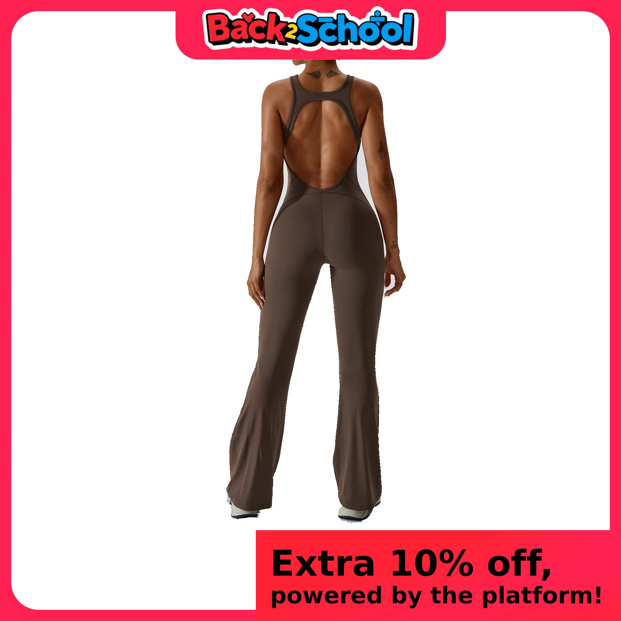 

Solid Yoga Jumpsuit One Piece Outfit Fitness Bodysuit Workout Clothes for Women Sportwear Women Buttock lifting Set Activewear