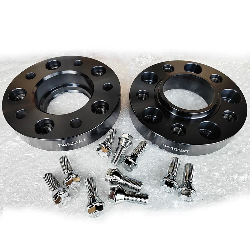 

Modification 30mm 5X130 84.1Wheel spacers with 14*1.5 Cone bolts For AMG G63,Mercedes Ssang Yong VW,Korando Turismo/koran