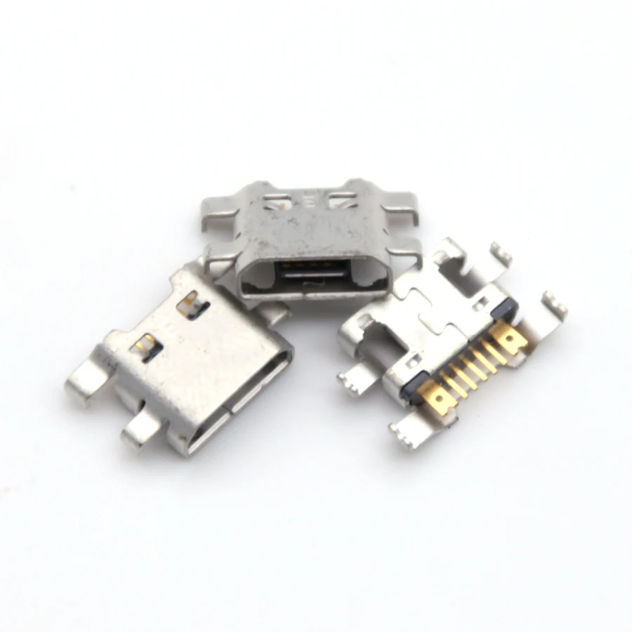 10Pcs USB Charging Dock Plug Charger Port Connector For LG Q6 Plus M703 M700 US700 X600 Q6Plus X400 K420 K428 SU640 Micro Jack