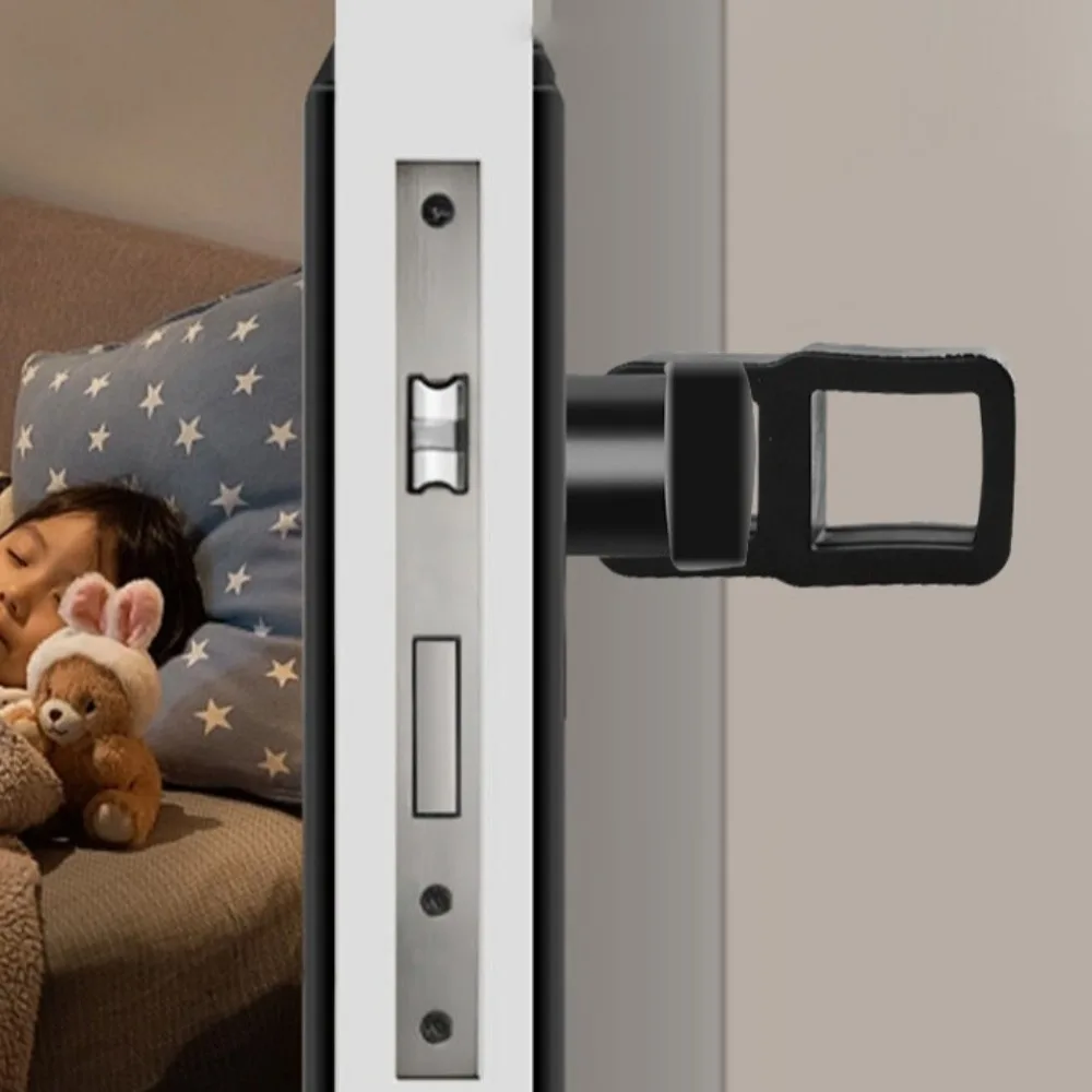 

2 шт., новая силиконовая дверная ручка, противоударная накладка, настенные протекторы, мебельная фурнитура, накладка для предотвращения столкновений, дверной стопор, дверной стопор