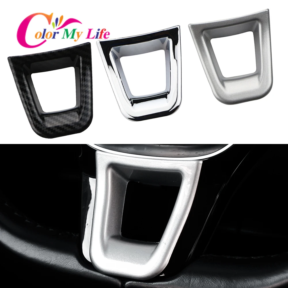 ABS Car Steering Wheel Panel Decoration Cover Trim Sticker for Volkswagen VW Golf 7 MK7 7.5 2013 - 2019 Stickers