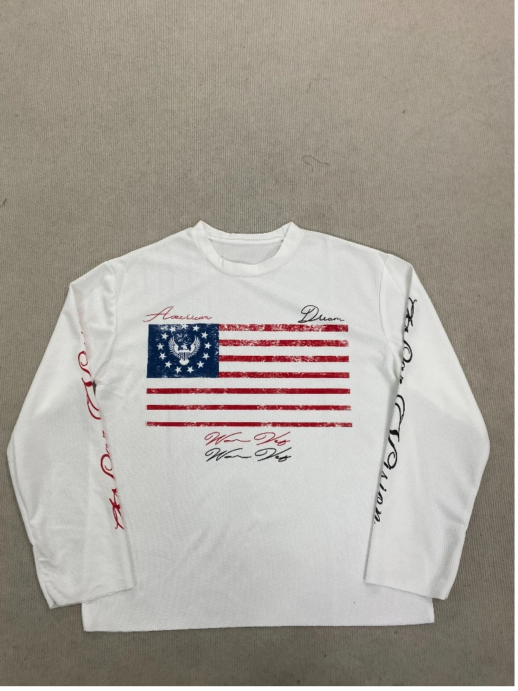 Nouveau sweat à capuche rue col rond à manches longues personnalisé lâche T-shirt lettre imprimé lâche et polyvalent brodé vêtements