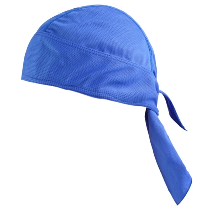 Quick Dry Head Scarf Pure Cycling Cap Summer Men Hat Hood Headband