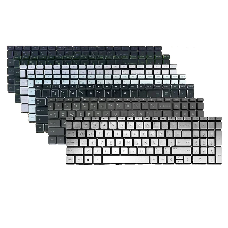 New Laptop Rreplace Keyboard for HP 15S-DY 15S-DU 15S-GR 15S-DR TPN-W134 TPN-C13 9 TPN-C151 TPN-I133 TPN-C142