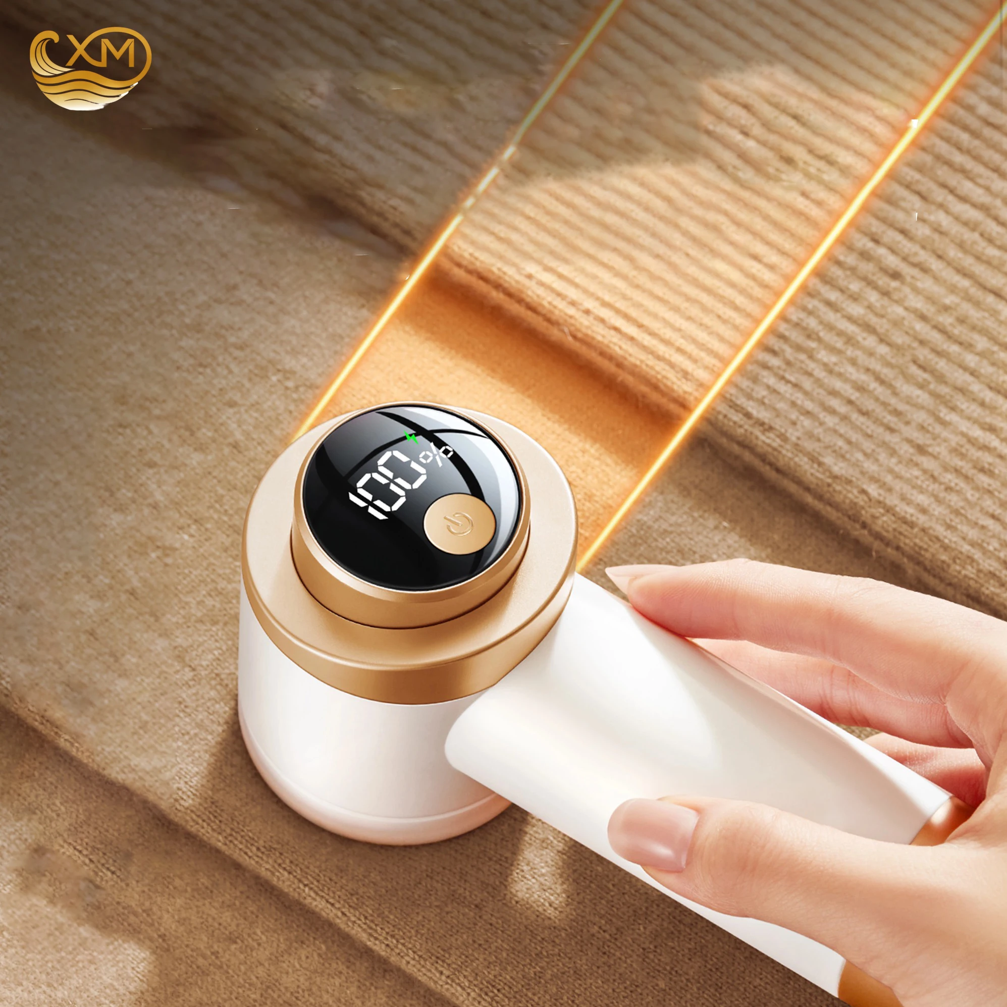 

Электрическая машинка для удаления катышков, перезаряжаемая, с LED-дисплеем, портативный триммер для ткани