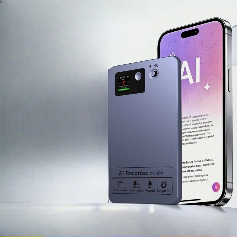 AI voice recorder chatGPT5 supports WiFi transcription and translation