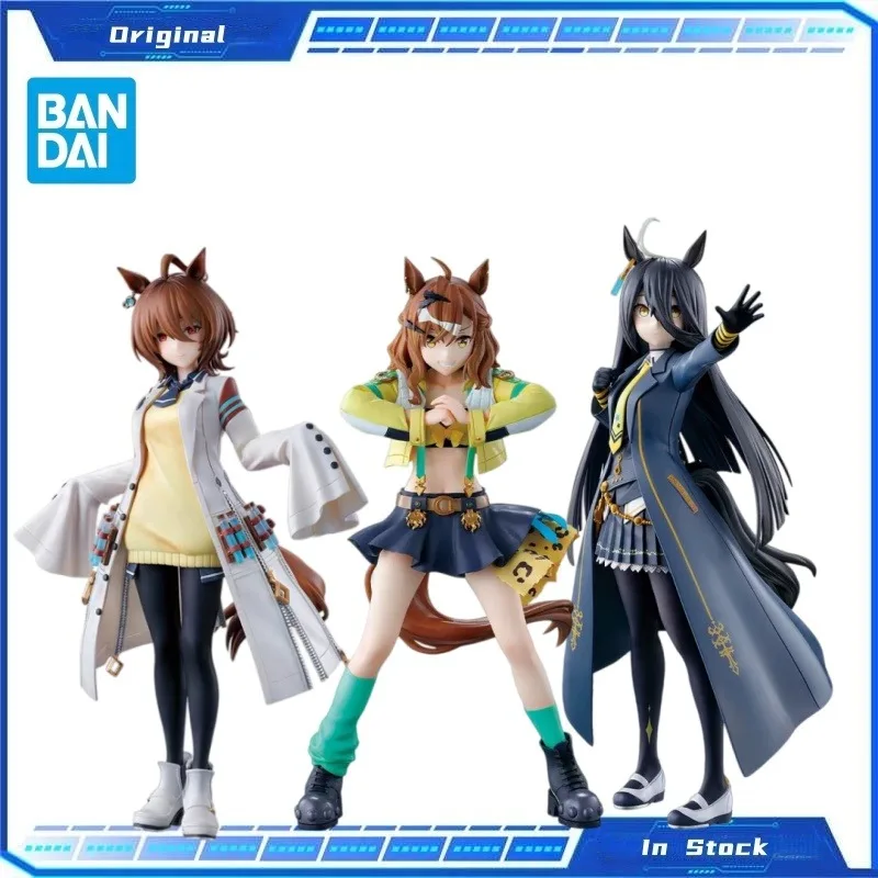 

В наличии Оригинальная коллекционная фигурка BANDAI Umamusume: Pretty Derby Jungle Pocket, модель для декора рабочего стола, игрушка-украшение