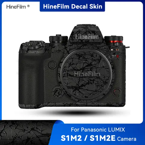 Lumix S1M2 카메라 스티커 용 Hinefilm 스킨 S1M2E 카메라 Panasonic S1II S1IIE 카메라 보호 스킨 용 스크래치 방지 랩 커버