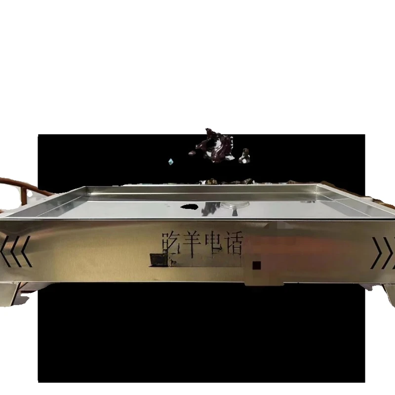 Bandeja de ovejas enteras asadas de acero inoxidable, calefacción de carbón, pata de cordero asada, paletas de cordero, horno de aislamiento, carbón asado