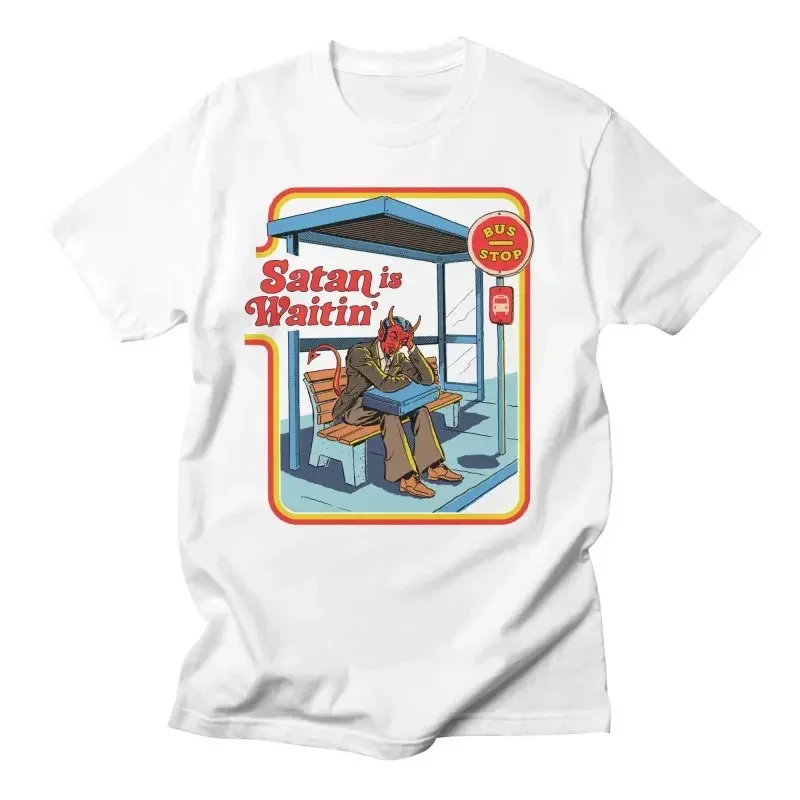 My First зомби Apocalypse сатана ужас футболка мужские Смешные демоны Мрачный Жнец Графические Топы ужас Хэллоуин уличная одежда