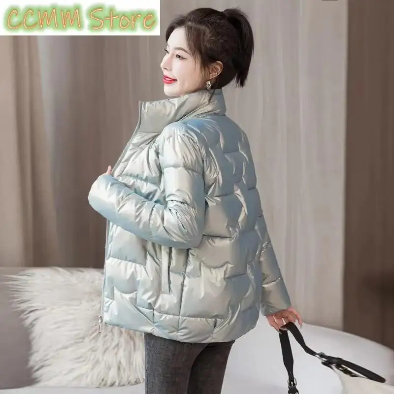 Female Short Cotton Coat Ladies Winter New Korean Loose Down Coat Women Parkas Slim Puffer Jacket Outwear Fashion Overcoat
