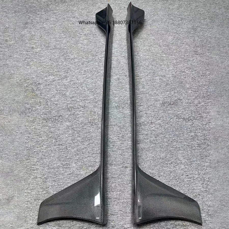 

Carbon Fiber AD V2 Style Side Skirt forToyota GR Supra A90 A91 MK5 2019+ Side Bumper Lip Splitter Spoiler Car Bodykit