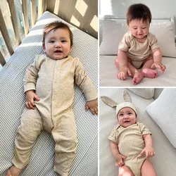 Newborn Baby Boys Girls Romper 2024 Spring Autumn CottonInfant Soft Baby Clothes  Long Sleeve Baby Jumpsuit Newborn Clothes 0-2Y