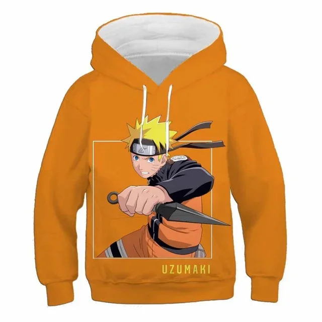 Hyuga Neji Boys Girls Hoodie Naruto Gaara Men's Hoodie 3D Printed Anime Pullover Shippuden Men's Hoodie Oversized Men's Clothing