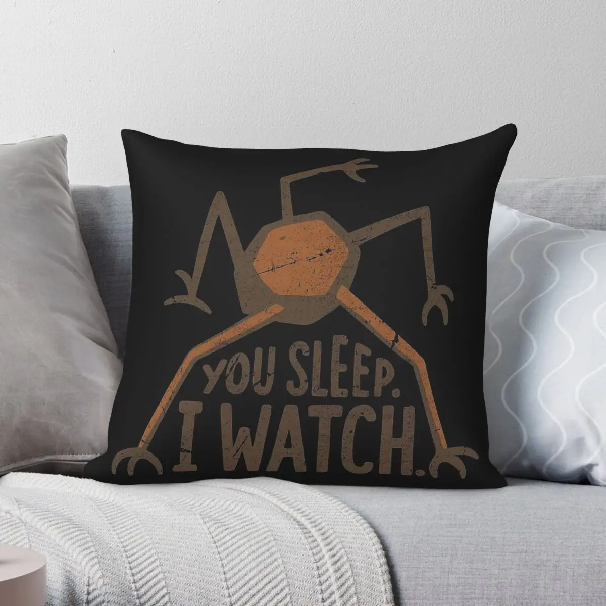 Project Hail Mary Rocky The Alien Pillowcase Polyester Linen Velvet Creative Zip Decor Throw Pillow Case Room Cushion Cover 18