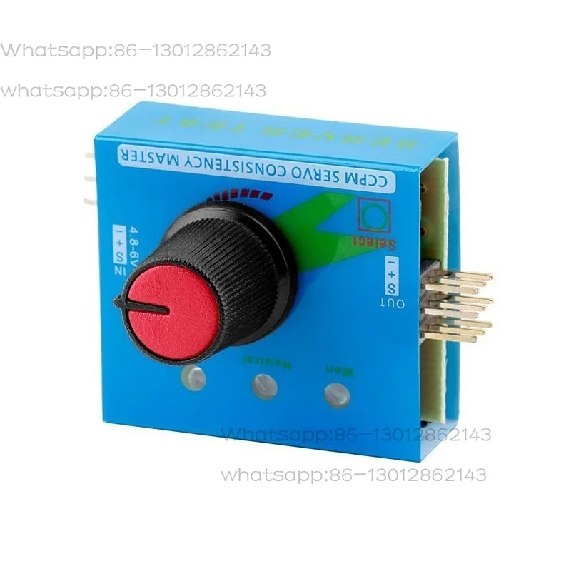 Simple steering gear tester, model aircraft motor test ESC tester third gear indicator light