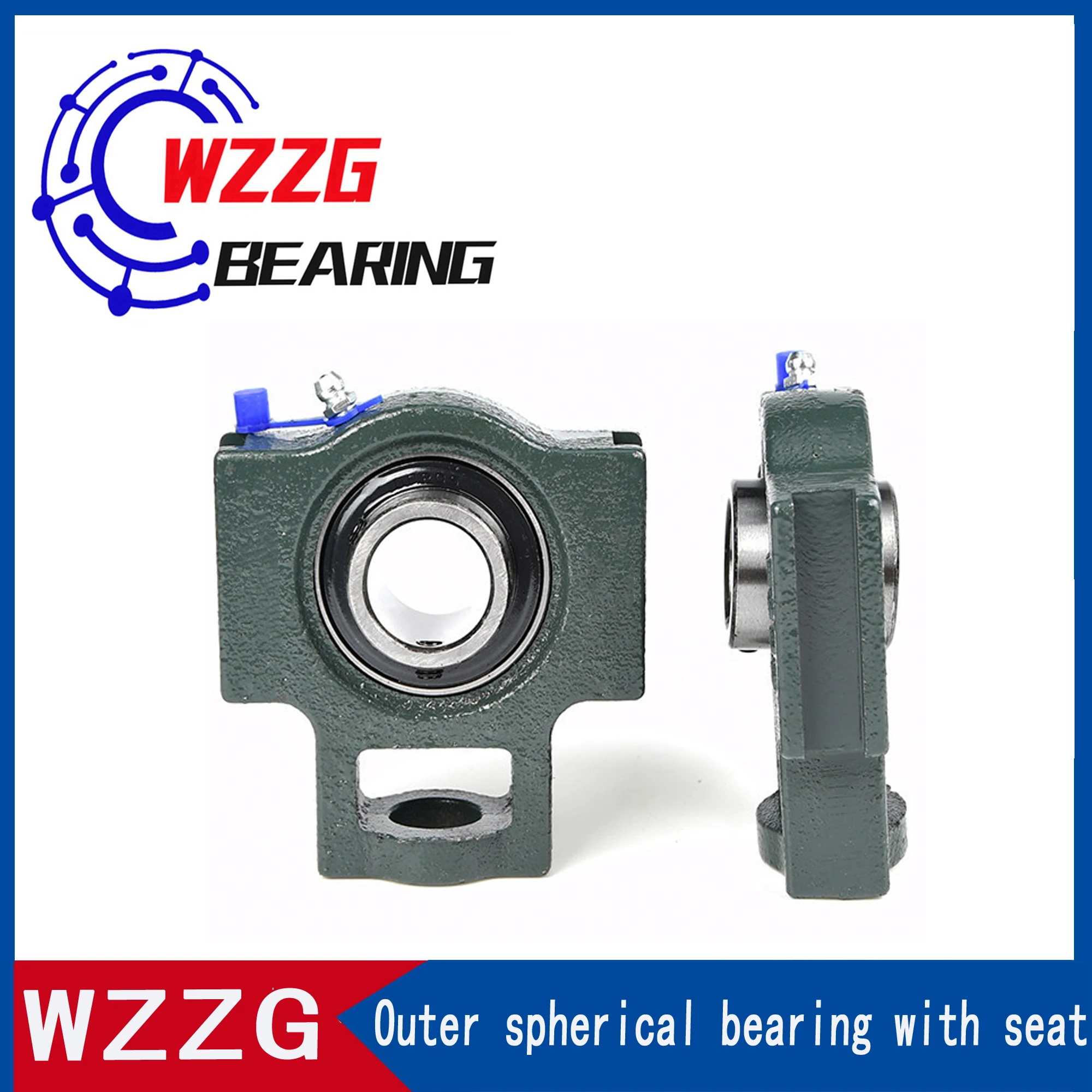 

WZZG UCT206 Outer Spherical Bearing Mounted and Inserts Bearings with Housing Pillow Blocks high-quality