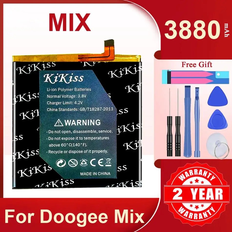 

Mix 3880Mah Battery For Doogee Long-Lasting Premium Mobile Phone