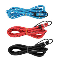 Bungee Cords Bungee Cords with Hooks Elastic Rubber Bungie Cords Straps for Bike Luggage Rack Camping Bungee Straps Bungie Cord