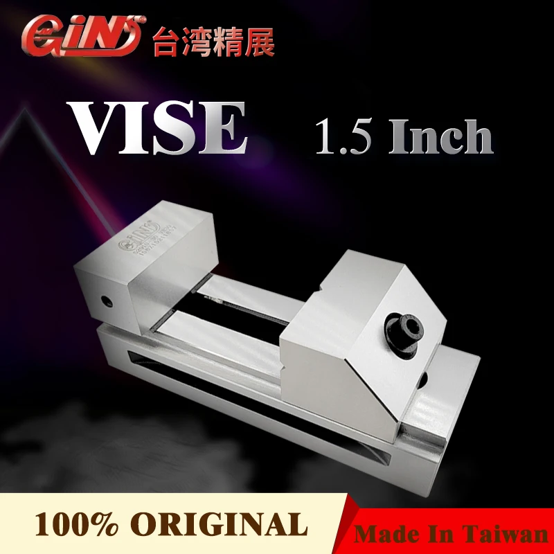 

1.5 Inch Mini Bench Vise,Fast Moving Vise,Clamping Vice,Grinding Vise,CNC Vise For Surface Grinding Milling EDM Machine,Gin