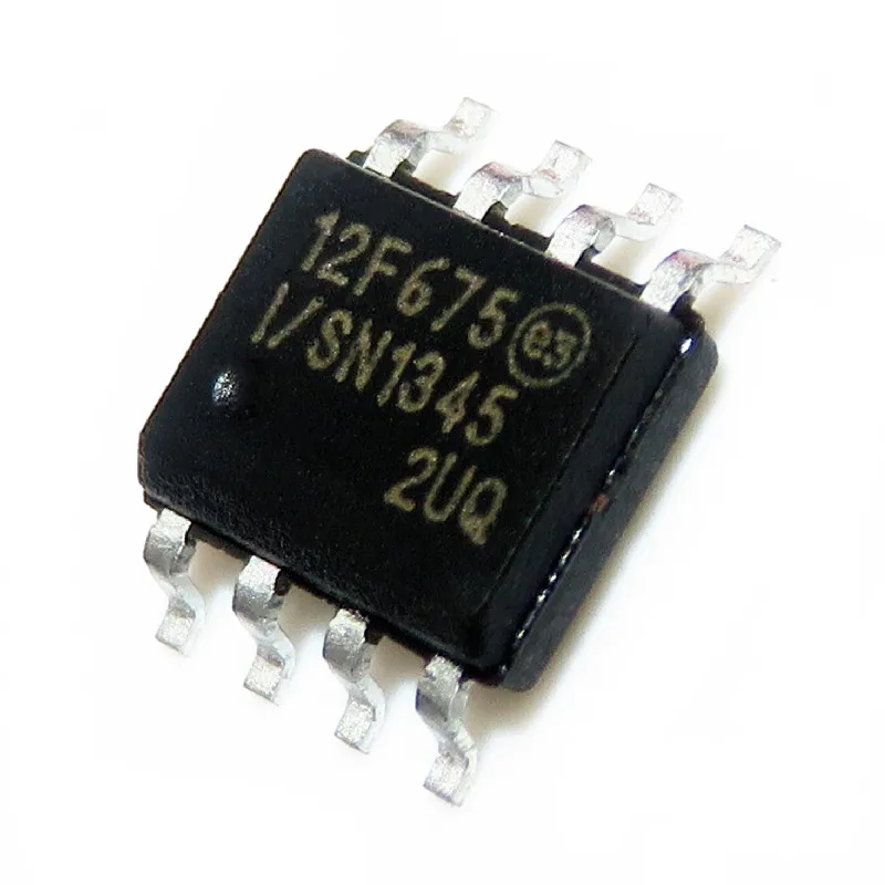 5PCS PIC12F675-I/SN TPA3140D2PWPR AT42QT1010-TSHR IS61LV5128AL-10TLI HS3000P IRS2453DS