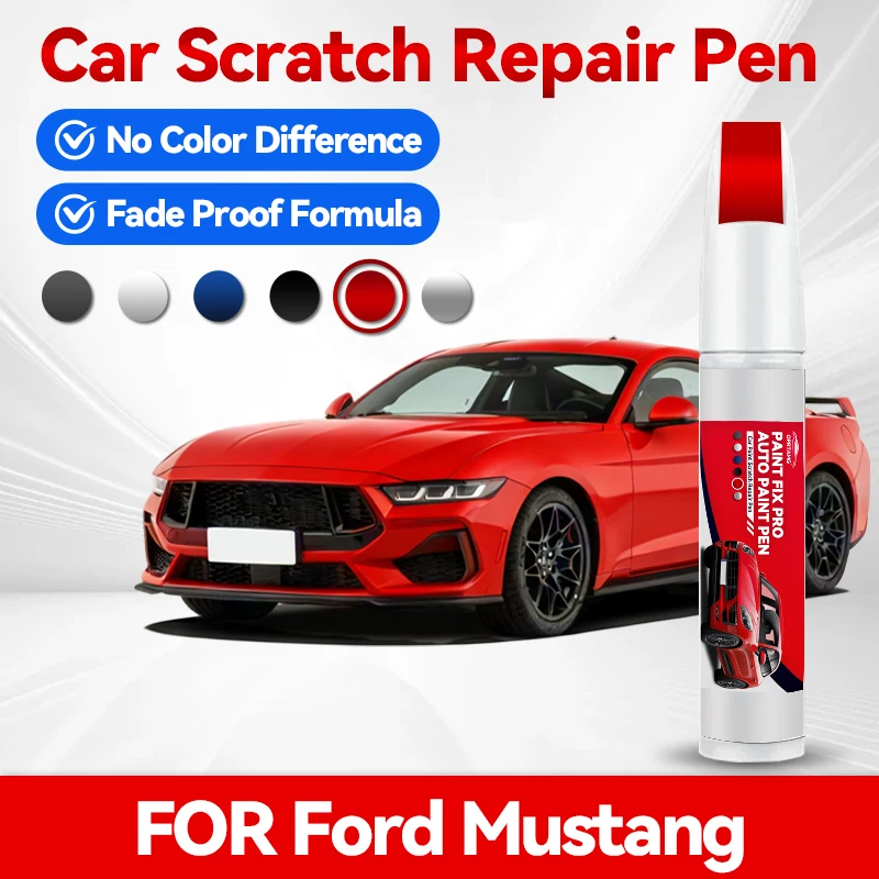 Vehículo Exclusivo Dedicado para Ford Mustang 1979-2025 Fox Body SN95 S197 S550, Lápiz de Reparación de Pintura, Eliminador de Arañazos, Reparación DIY