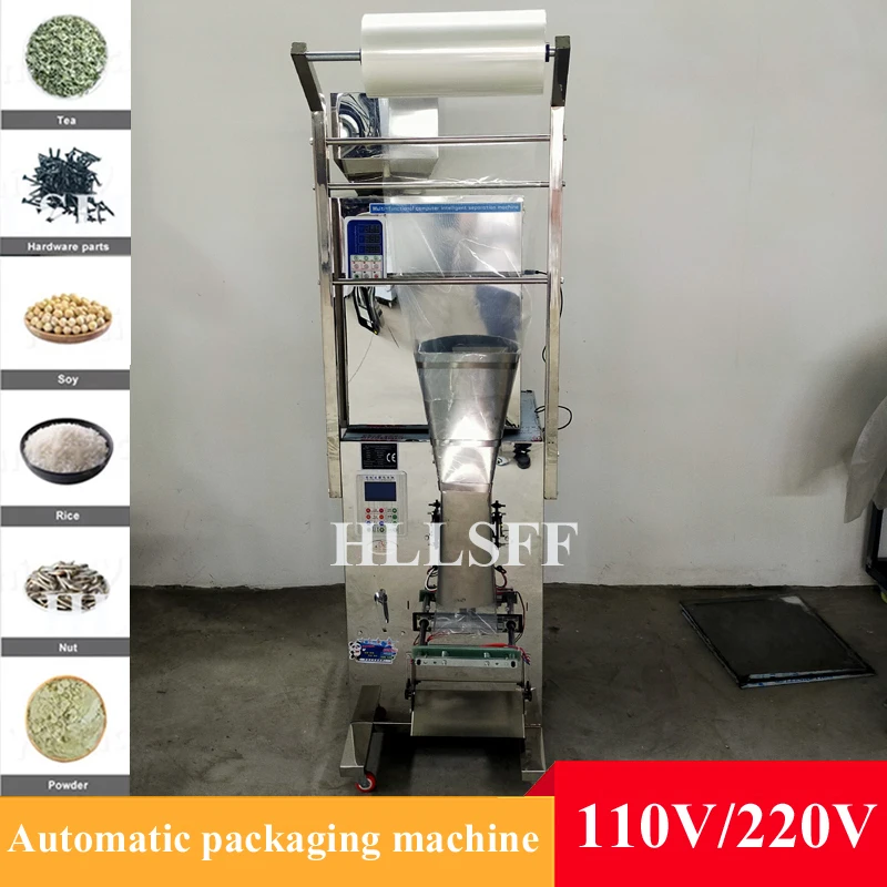 

Multifunctional Fully Automatic Nuts Peanut Candy Popcorn Coffee Tea Bag Packing Machines 1g 50g 100g Sealing Machines