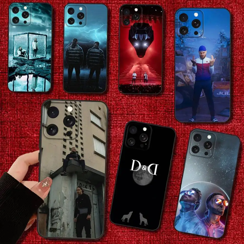 

Djadja Dinaz Rap Group Phone Case For iPhone 16e,16,15,14,13,12,11,Pro,X,XS,Max,XR,Plus,Mini Soft Black Cover