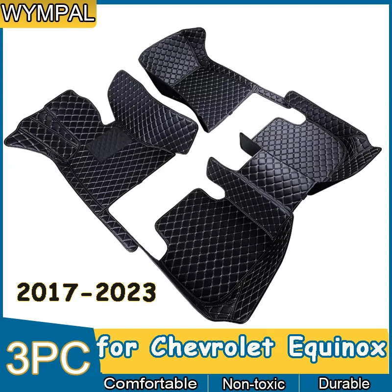 

Car Floor Mats For Chevrolet Equinox 2017 2018 2019 2020 2021 2022 2023 Custom Auto Foot Pads Carpet Cover Interior Accessories