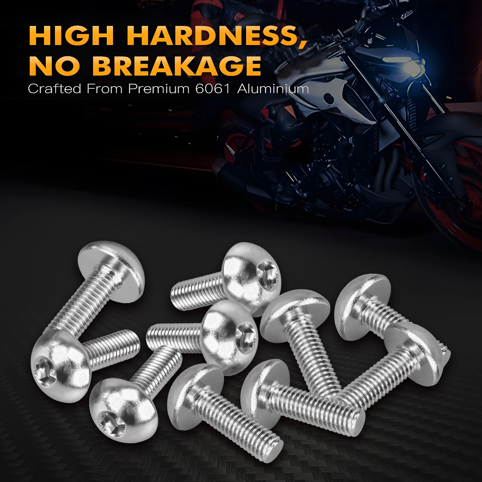 M5 Bolt Motorcycle Fairing Cowl Mount Screws for Honda Suzuki Triumph Yamaha Kawasaki Aprilia Windshield Windscreen Wellnuts 5mm