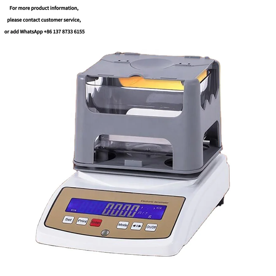 

24K 22K 20K 18K Gold KARAT METER Purity Testing Machine Computer Density Gold Tester Density Gold Tester Density Balance