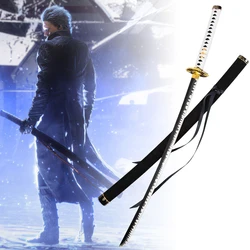 104cm Vergil Sword Yamato Cosplay Prop Devil May Cry 5 Schwert Wood Unsharpened Real Size Japanese Katana Original Samurai Sabre