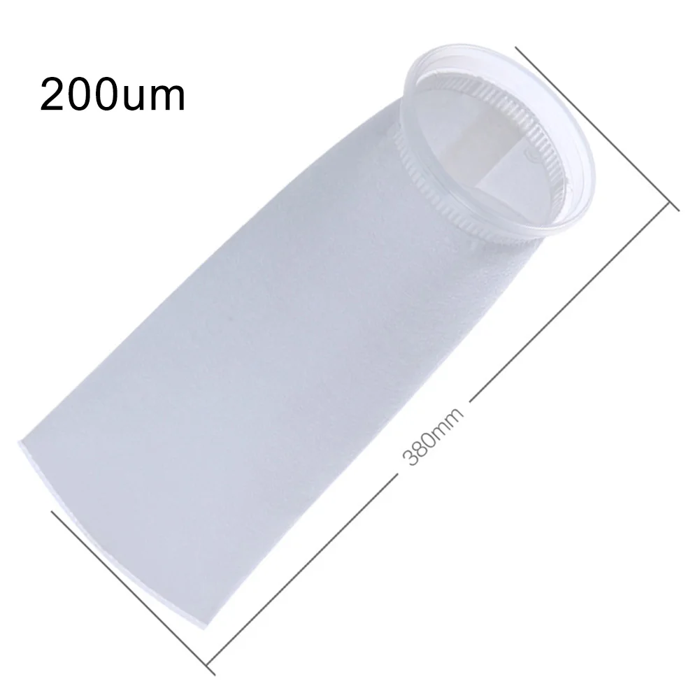 2pcs Filter Bag PP Non-woven Water Treatment Filter Bags Liquid Water Treatment Filter Bags Home Improvement Plumbing Fixtures